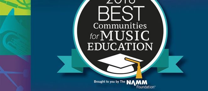 BEST COMMUNITIES FOR MUSIC EDUCATION 2018